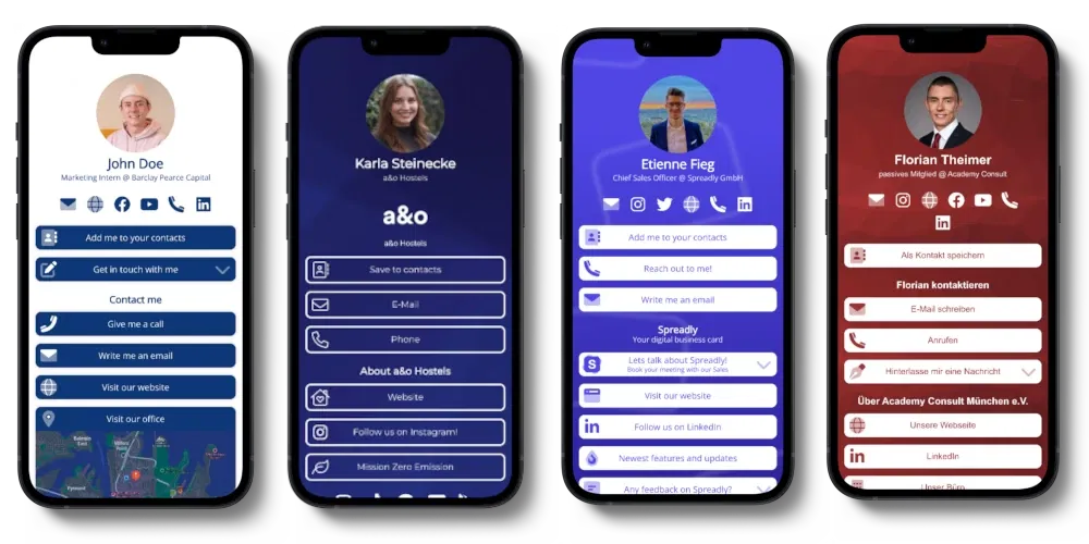 Digitale visitkort til virksomheder: Hold dig til din virksomheds CI