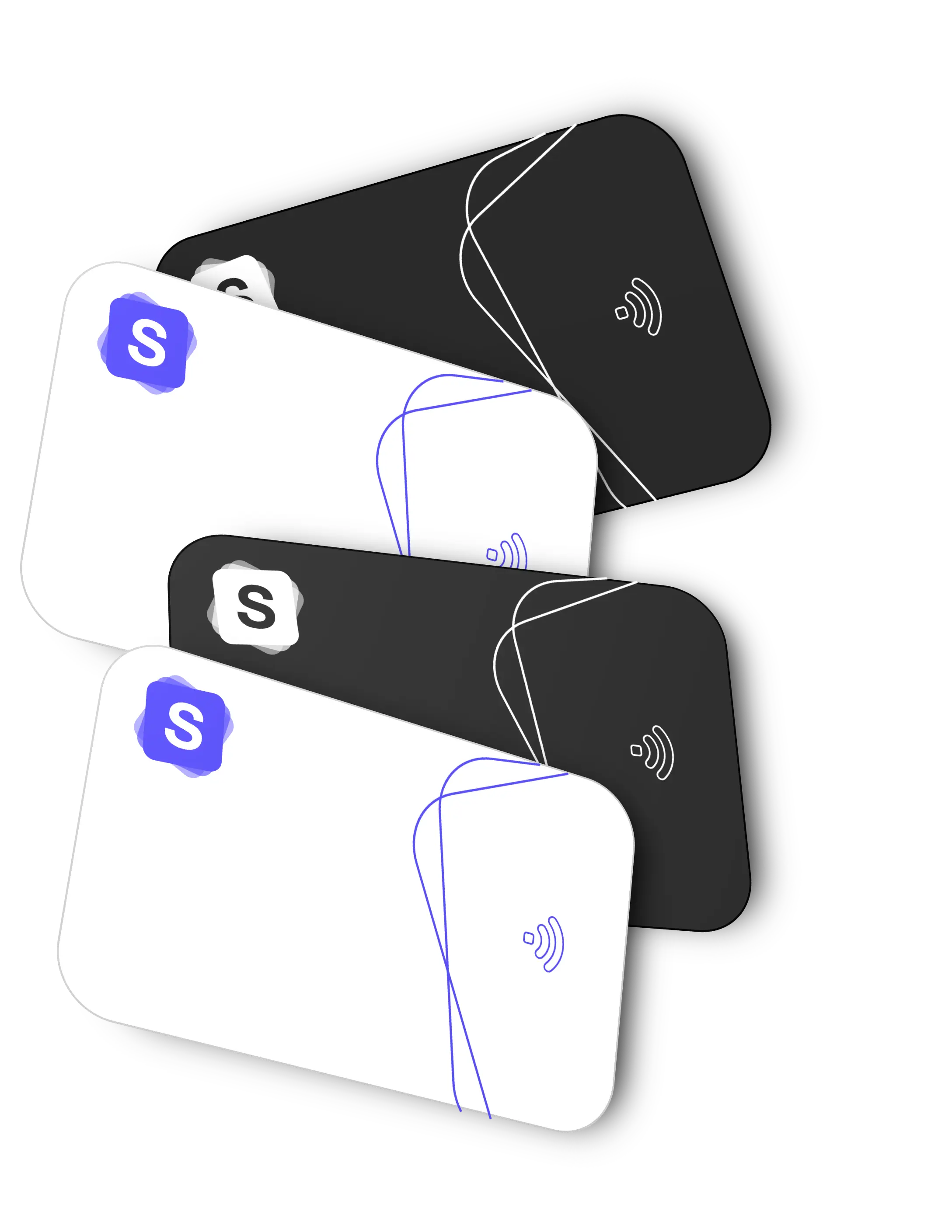 Individual NFC cards