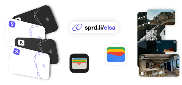 4M digital business cards shared