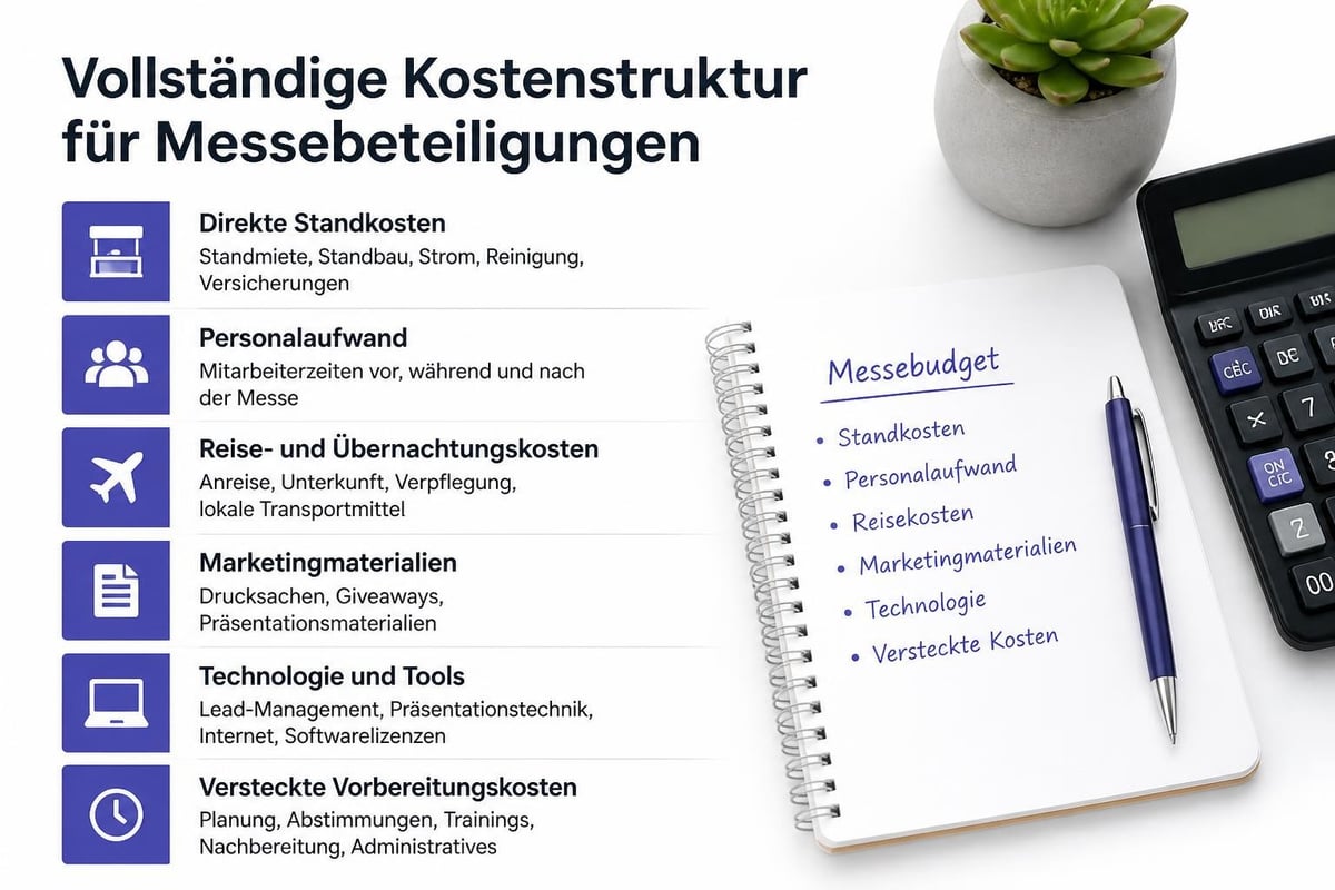 ROI Kostenerfassung Messen