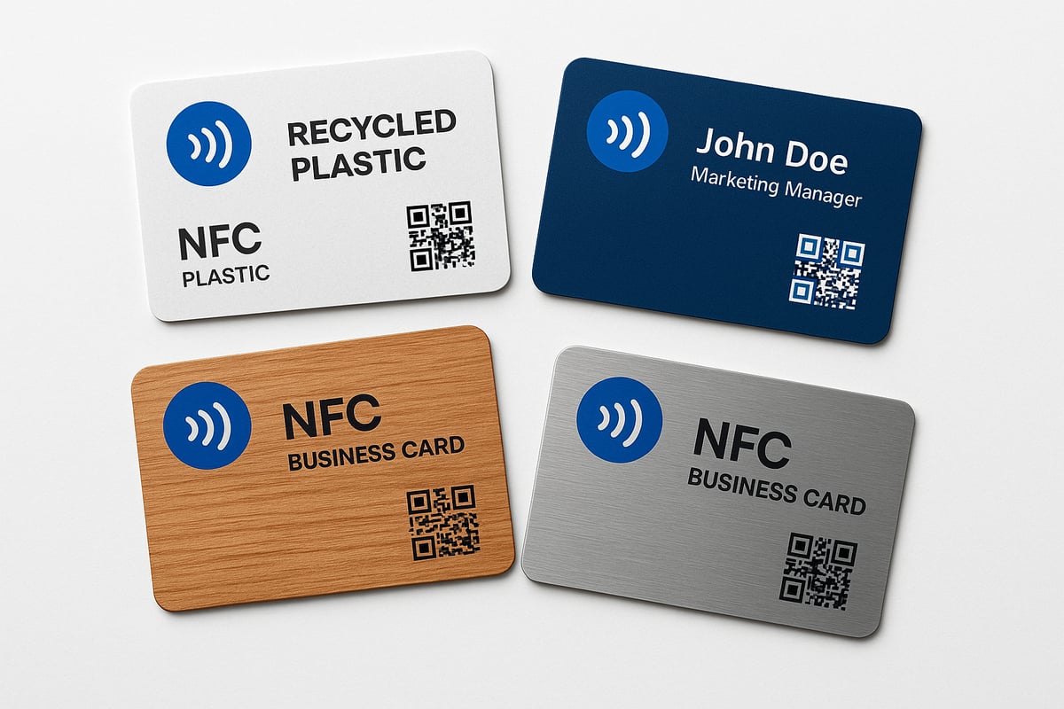 Comment Choisir sa Carte de Visite NFC : Matériaux, Design et Personnalisation