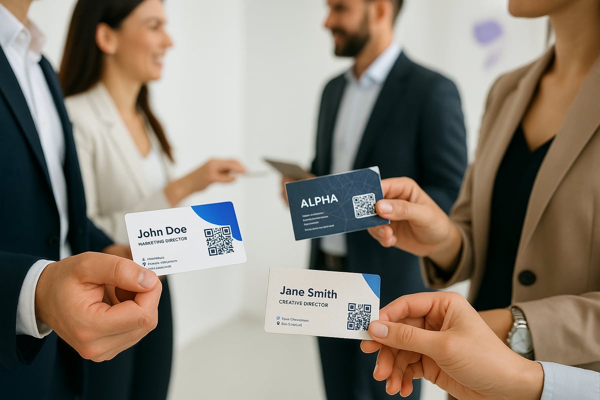 Die Bedeutung moderner Visitenkarten im Jahr 2025