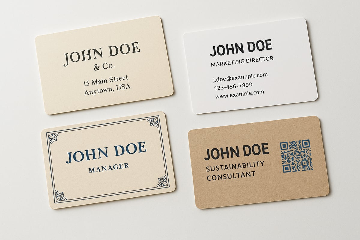 L’evoluzione della carta da visita: passato, presente e futuro