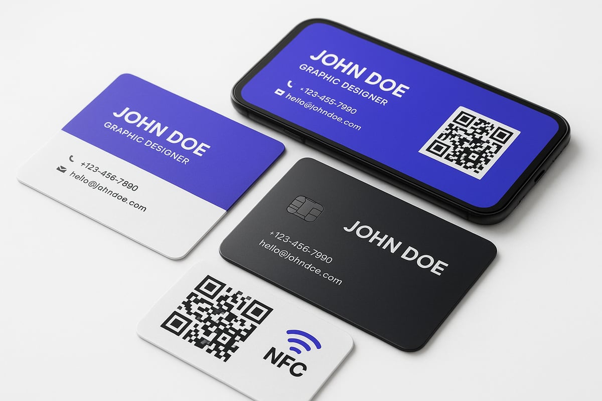 Tipologie di Biglietti da Visita: Carta, Plastica e Soluzioni Digitali
