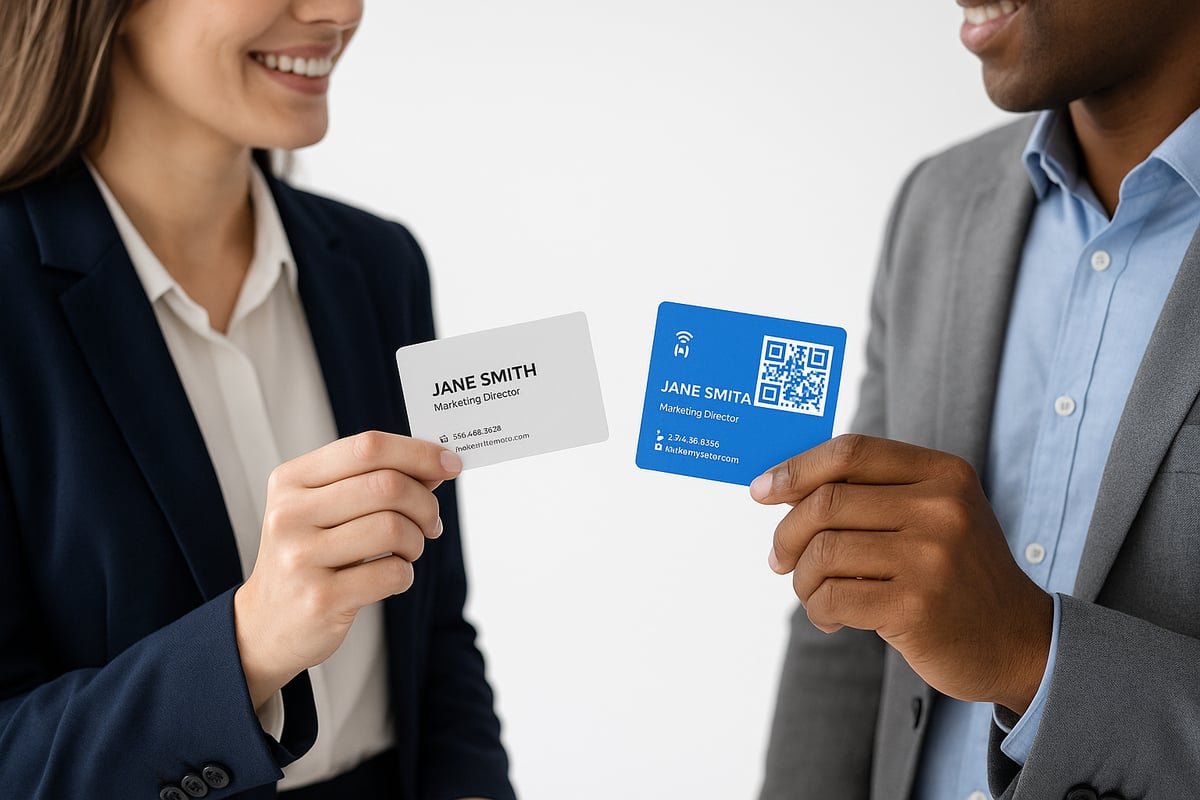 Zukunftsausblick: Wie sich Visitenkarten-Trends weiterentwickeln