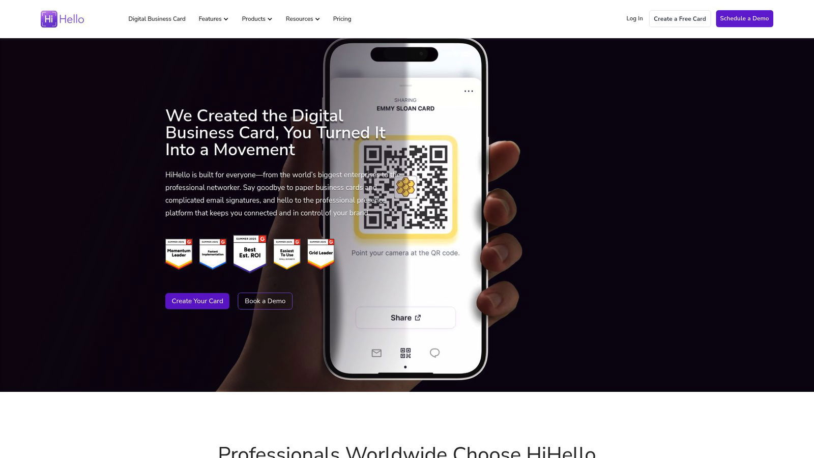 7 Best Digital Visiting Card Maker Tools for 2025 - HiHello
