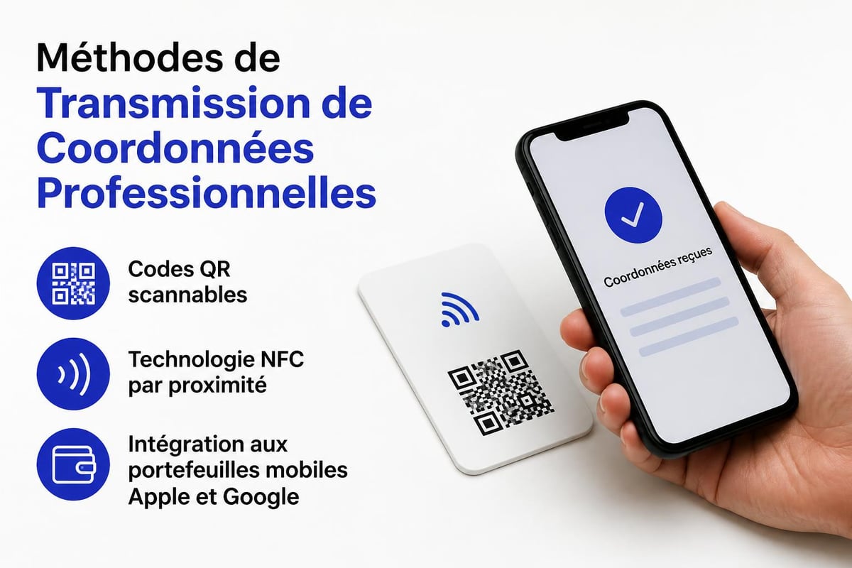 Technologies de partage de carte de visite digitale