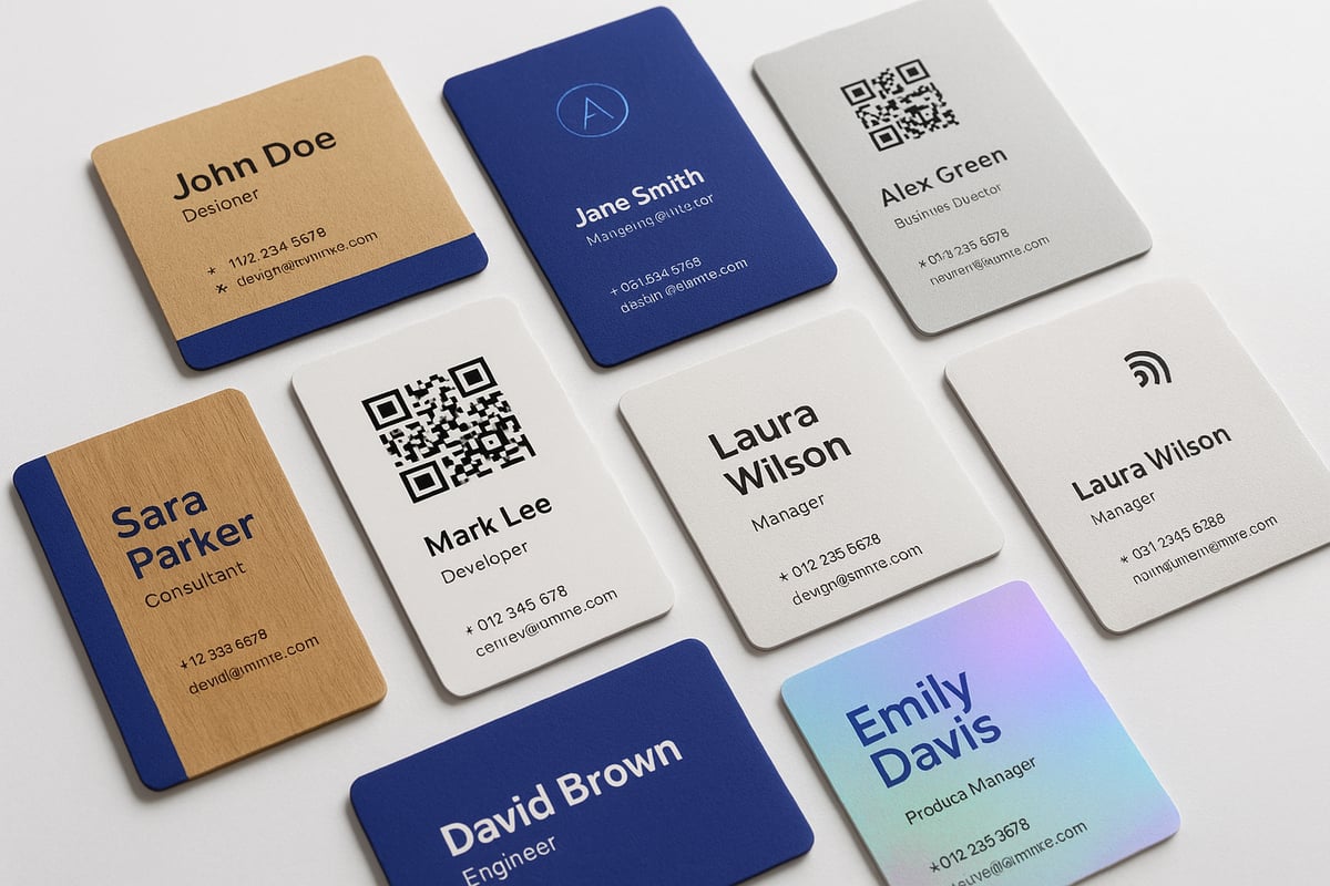 Les Grandes Tendances Des Cartes De Visite En 2025