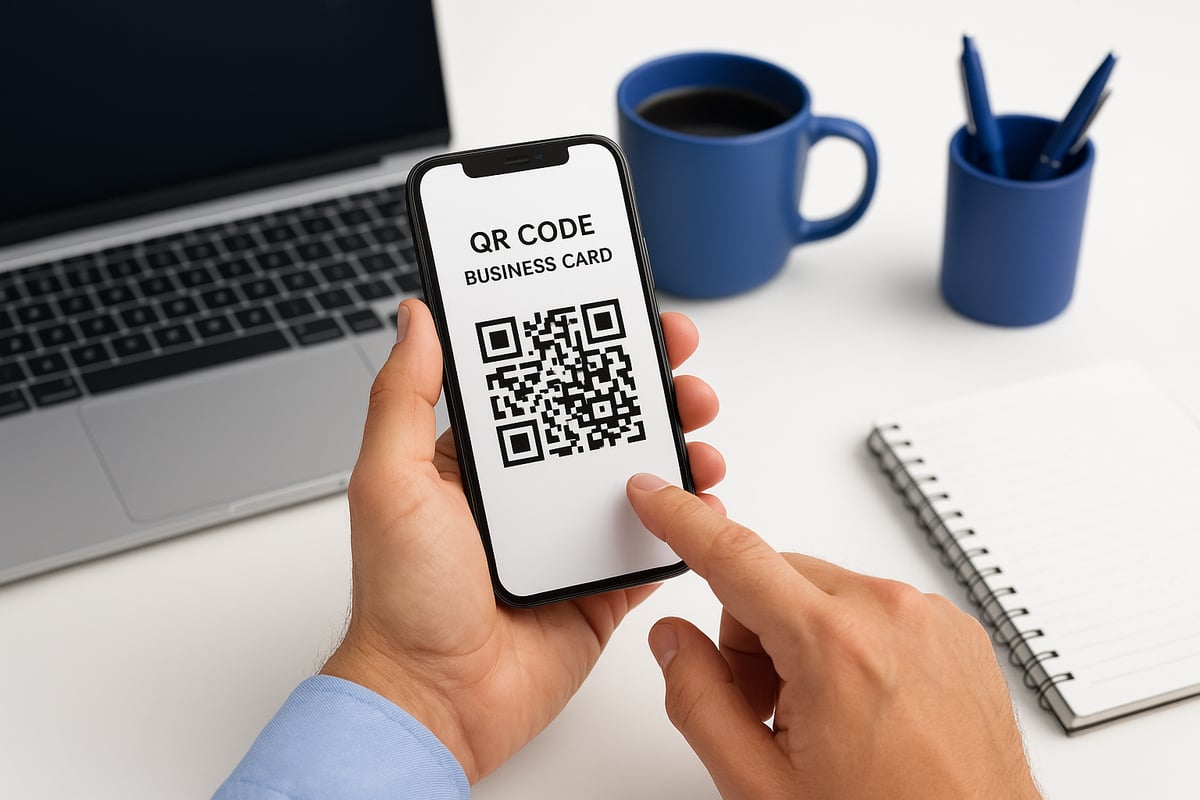 Schritt-für-Schritt-Anleitung: QR Code als Visitenkarte erstellen