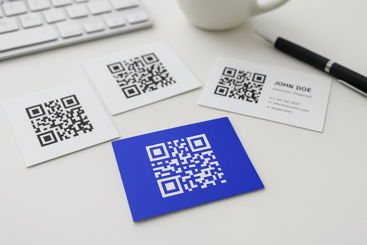 Best Practices & Design-Tipps für QR Code Visitenkarten