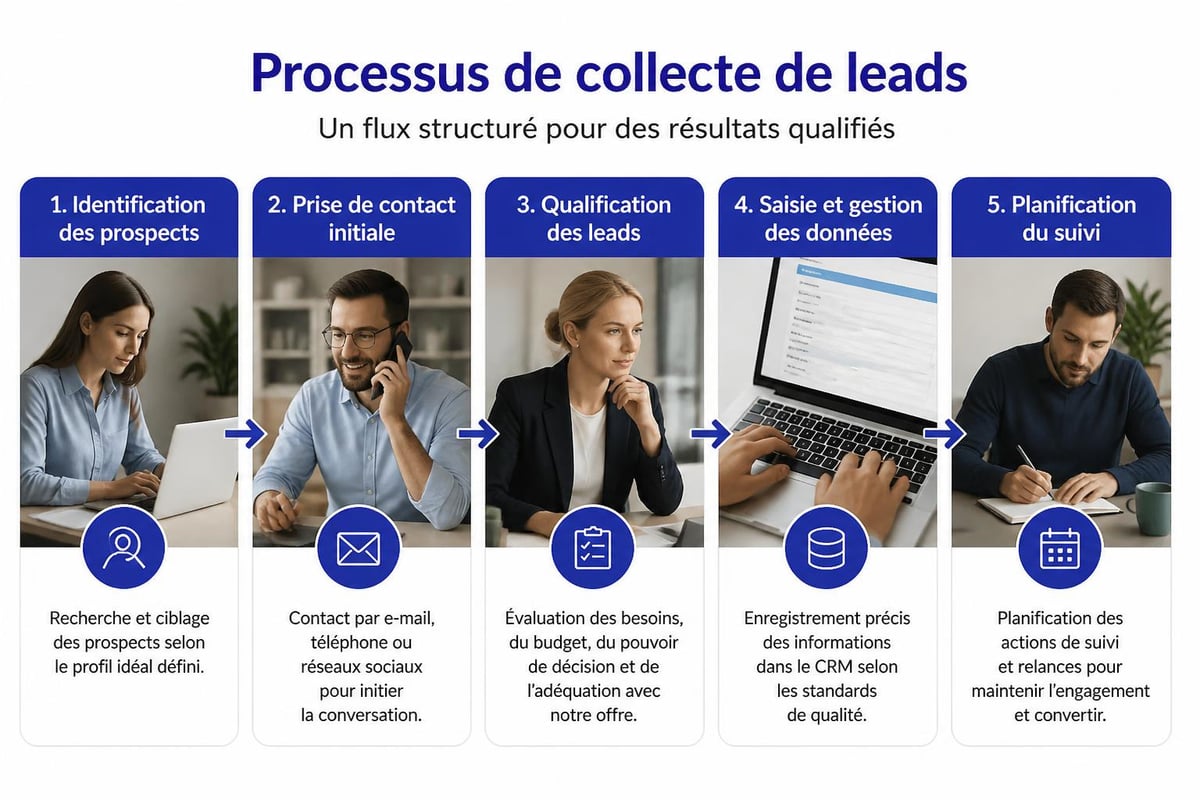 Workflow de prospection standardisé