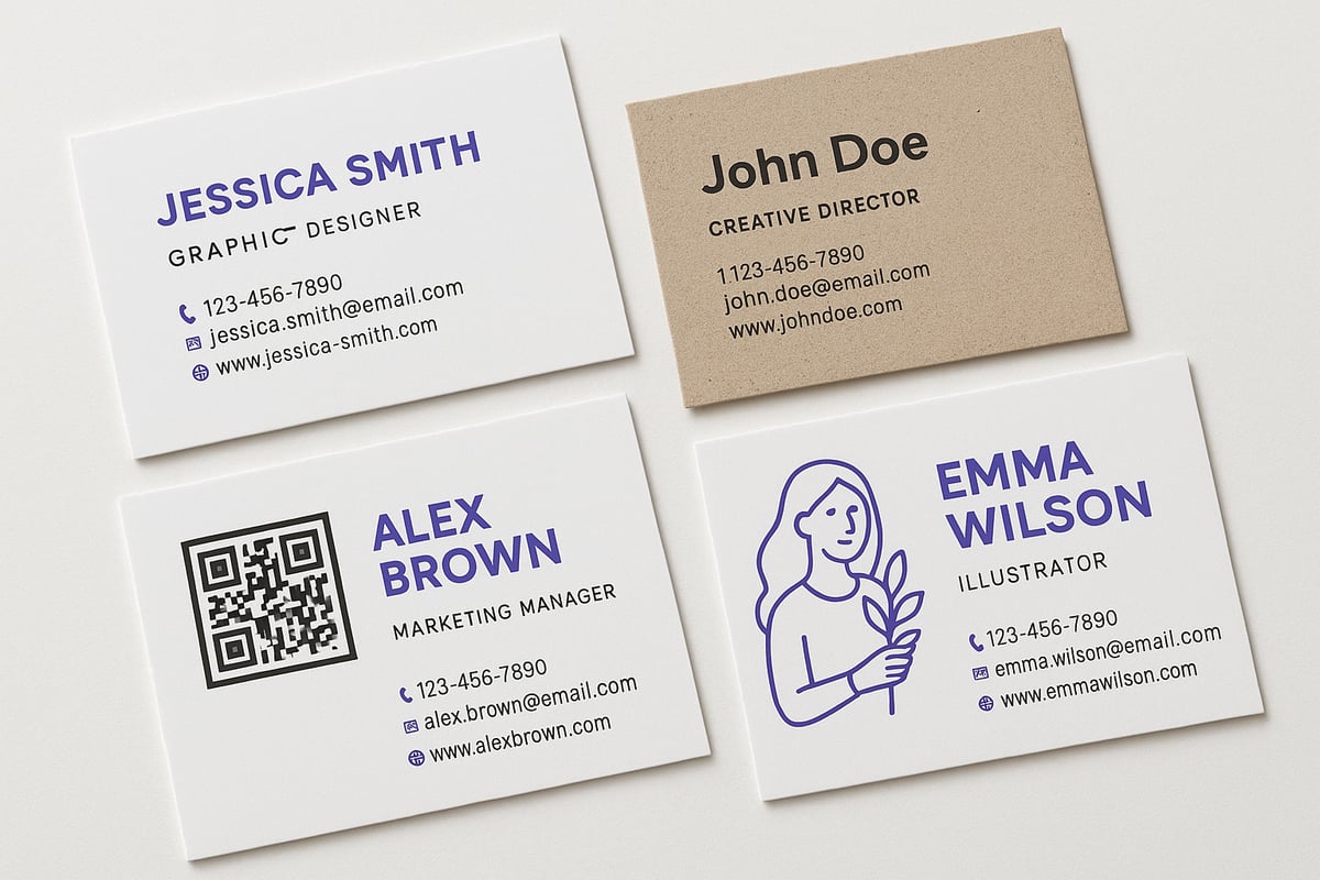 Aktuelle Trends im Visitenkarten-Design 2025