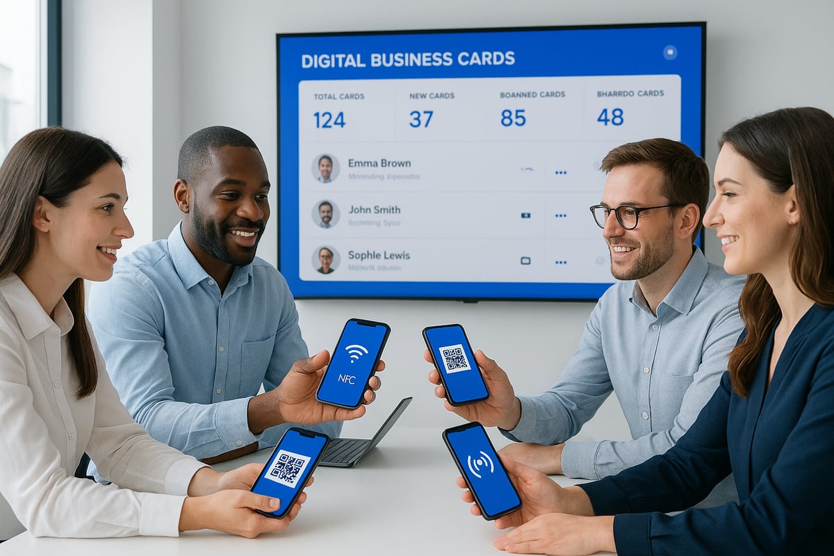 Digitale Visitenkarten im Unternehmen: Zentrale Verwaltung & Integration