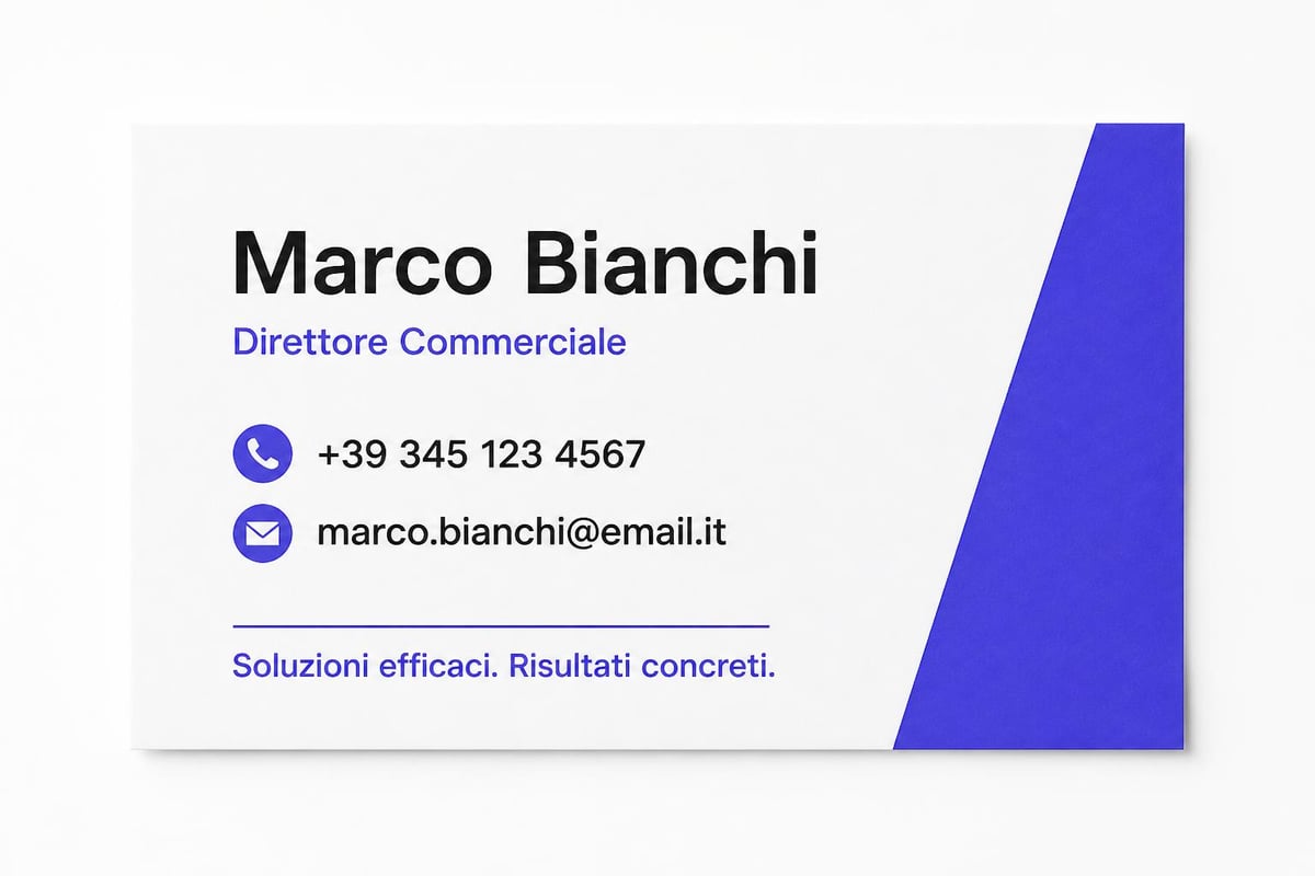 Essential business card information