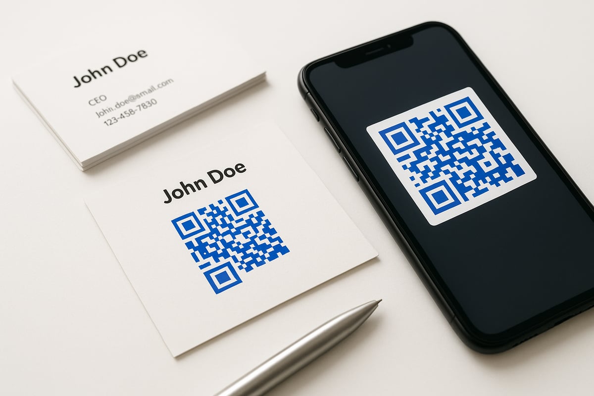 Best Practices für Design und Einsatz von QR Codes auf Visitenkarten
