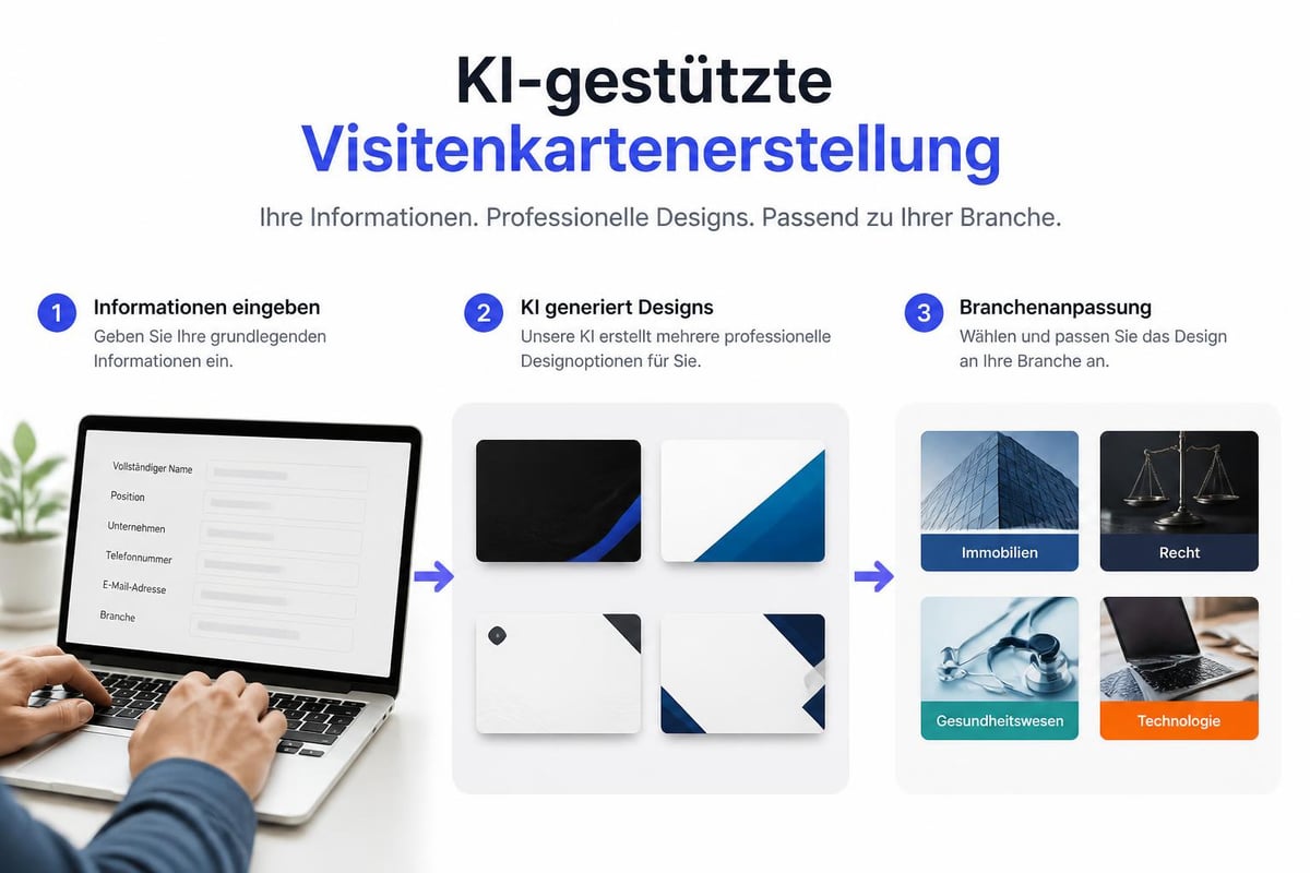 KI-Visitenkarten-Erstellung