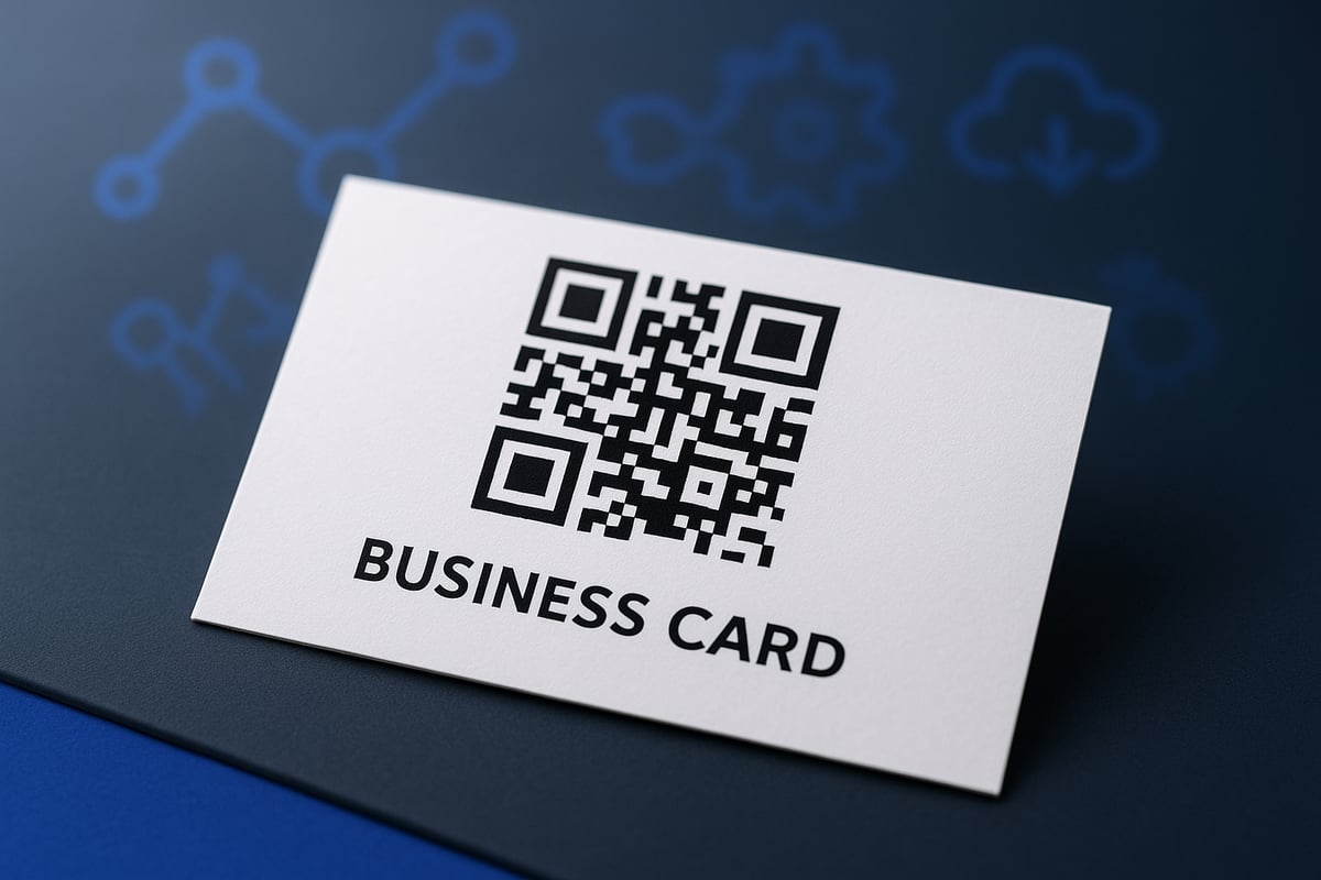 Was ist eine Visitenkarte mit QR-Code & warum 2026 unverzichtbar?
