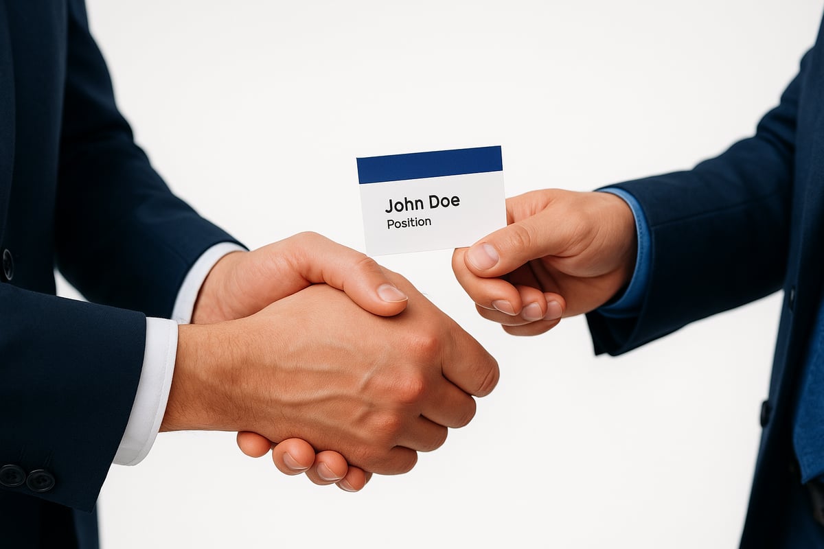 Pourquoi la carte de visite reste essentielle en 2026