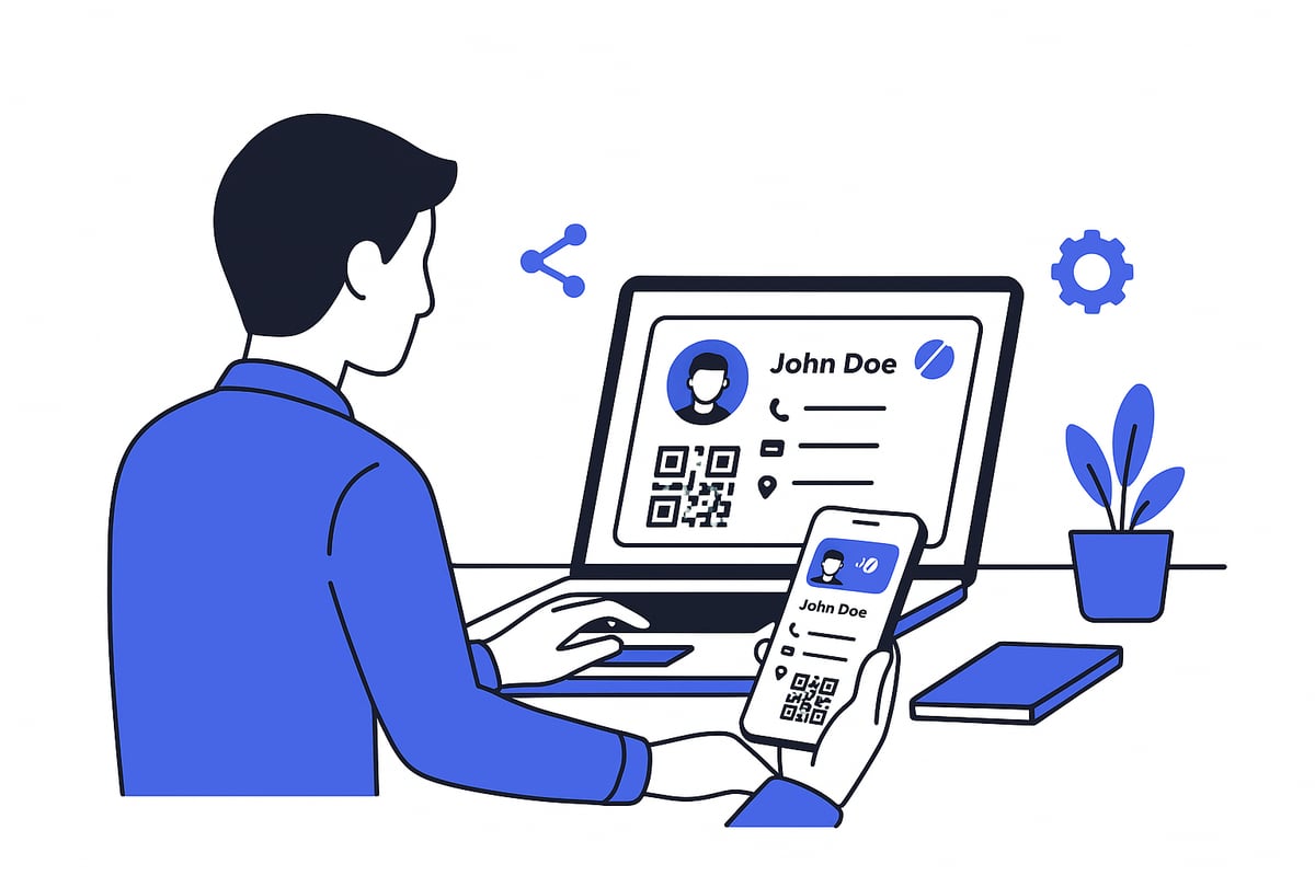 Step-By-Step: Creating Your Digital Name Card