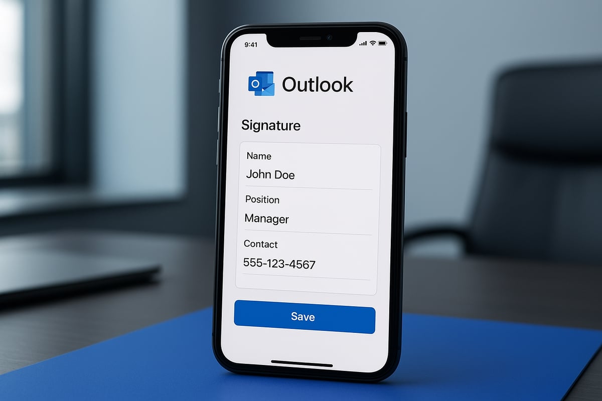 Schritt-für-Schritt: Outlook Mobile Signatur einrichten (Android & iOS)
