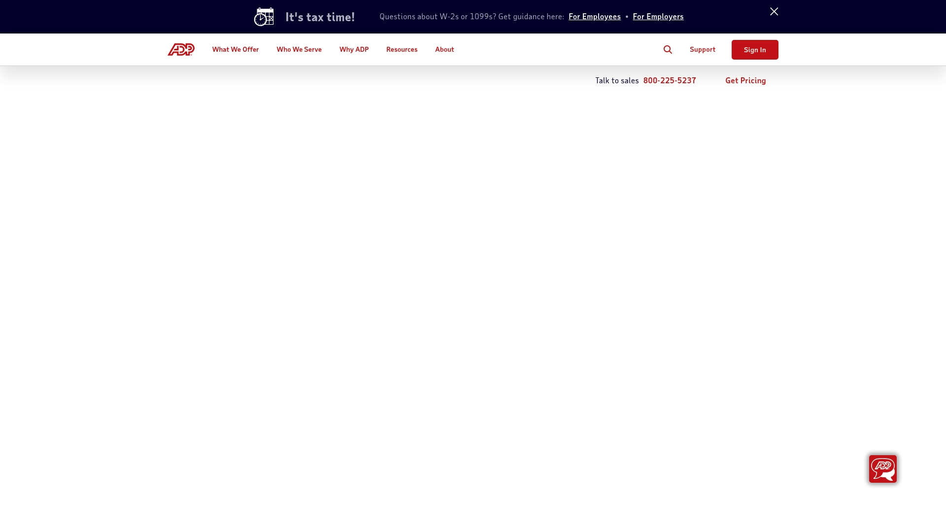 ADP HR and payroll solutions