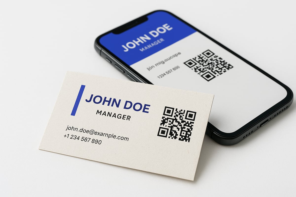 Warum Visitenkarten 2025 noch relevant sind