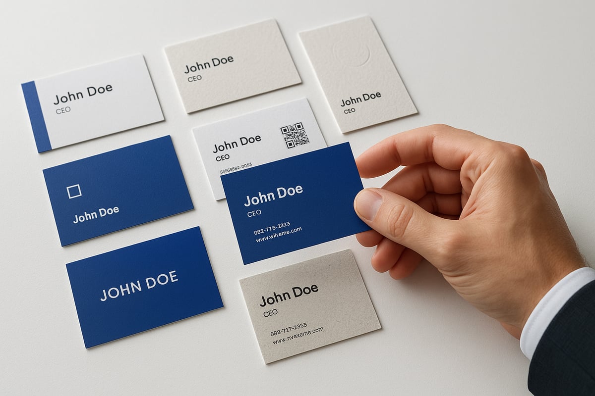 Les Facteurs qui Influencent le Prix des Cartes de Visite en 2025