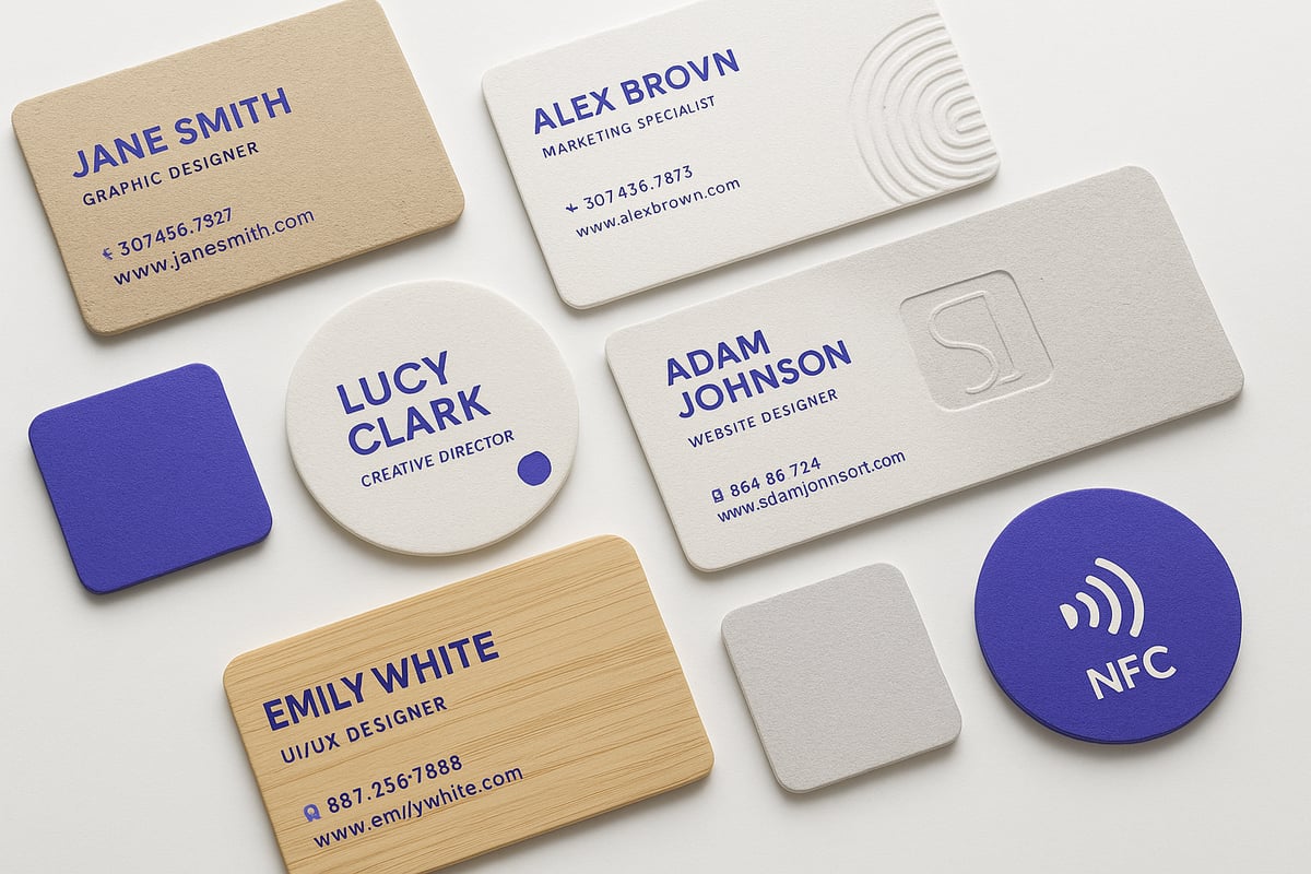 Tendenze Chiave nel Design dei Biglietti da Visita per il 2026