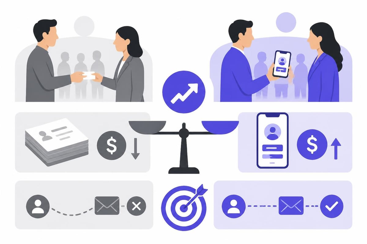 Networking ROI comparison