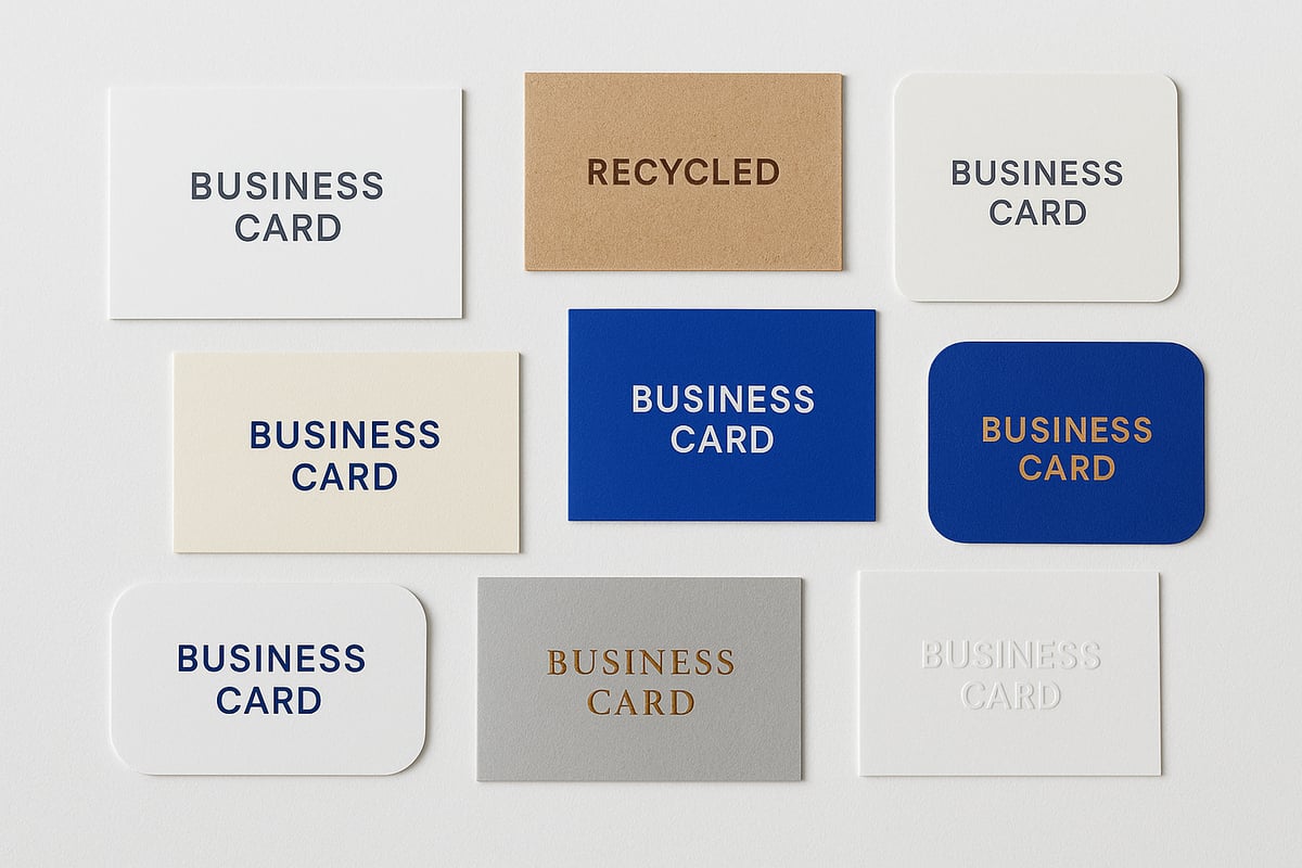 Les facteurs qui influencent le prix d’une carte de visite