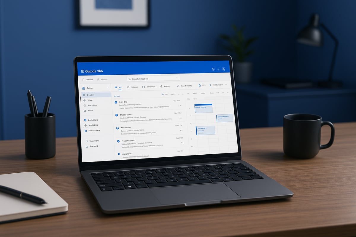 Zentrale Funktionen und smarte Tools im Outlook 365 E-Mail-Alltag