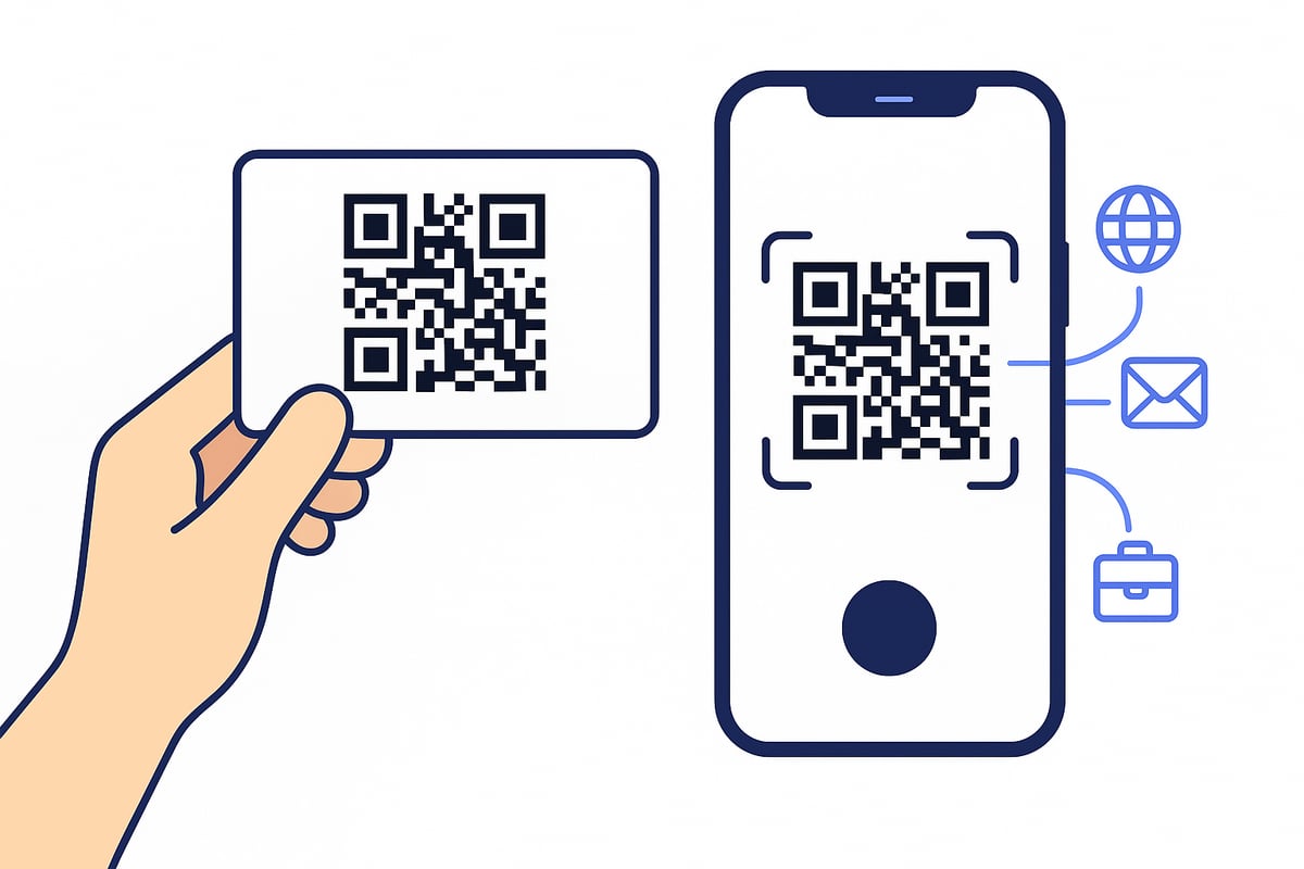 What Are QR Code Business Cards?