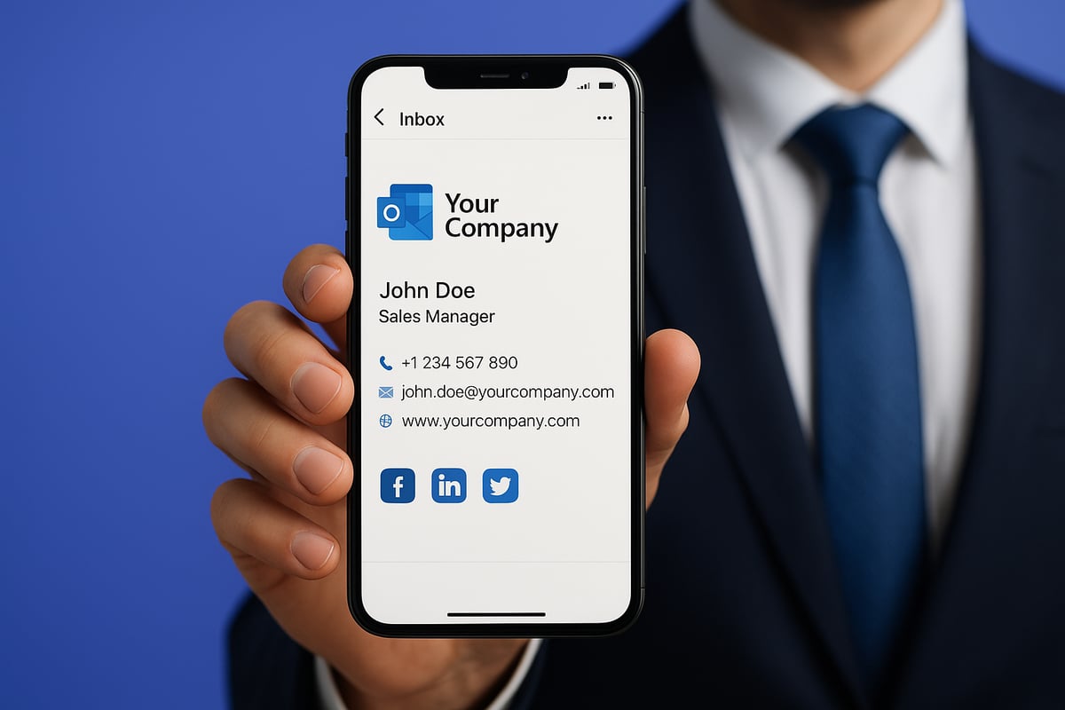 Outlook Mobile Signatur 2025: Relevanz & Vorteile