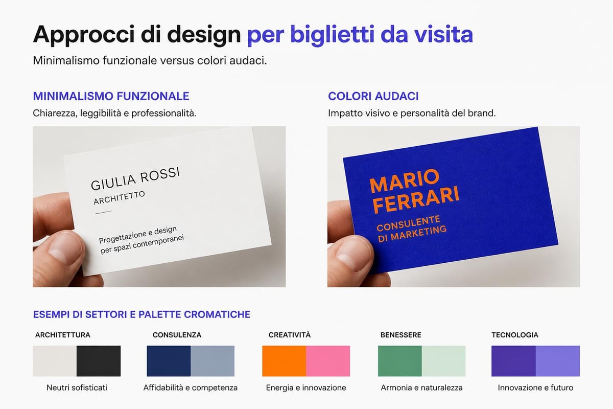 Strategie di branding con biglietti da visita