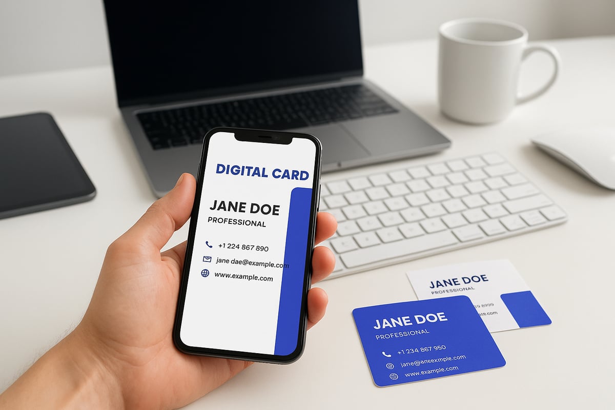 Digitale Business Karten: Die smarte Alternative