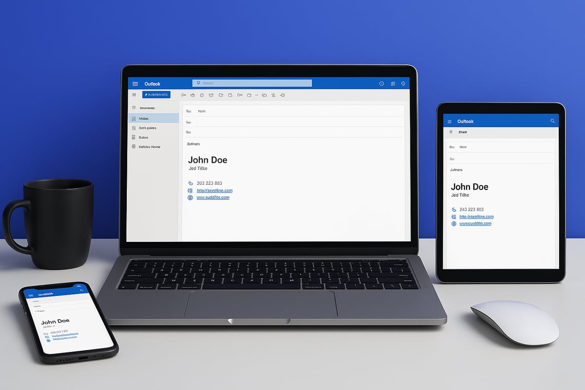 Synchronisation & Verwaltung von Signaturen in Outlook
