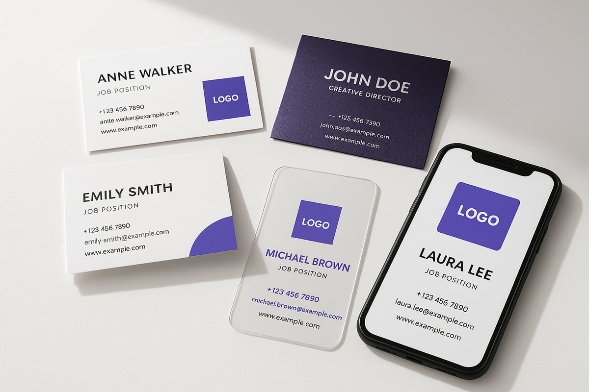 Tipologie di Biglietti da Visita: Scelta e Caratteristiche