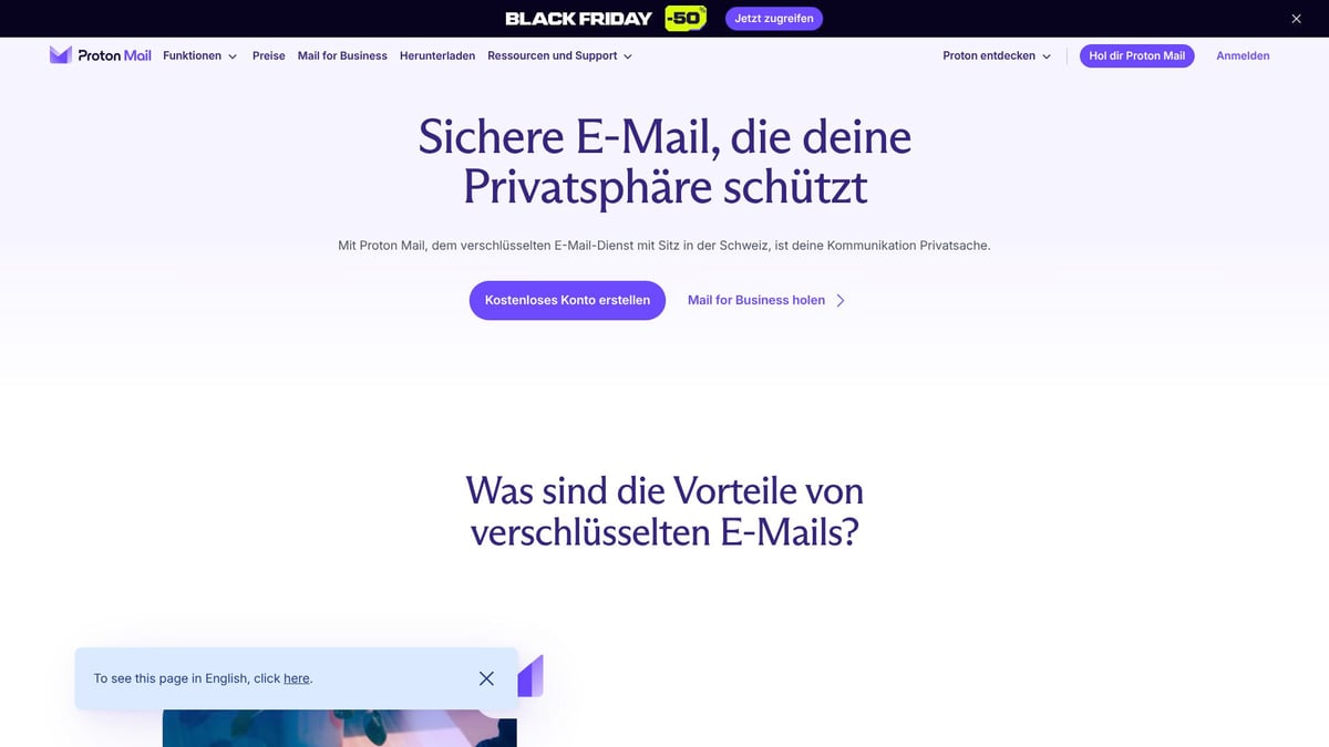 Top 7 Web Mail Client Lösungen für Effiziente Kommunikation 2025 - Proton Mail Web