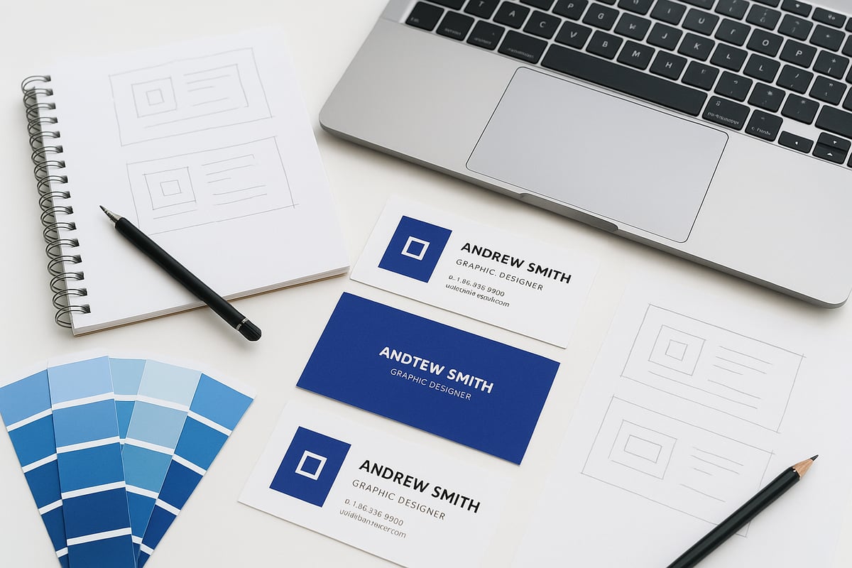 Schritt-für-Schritt: Kreative Visitenkarten gestalten