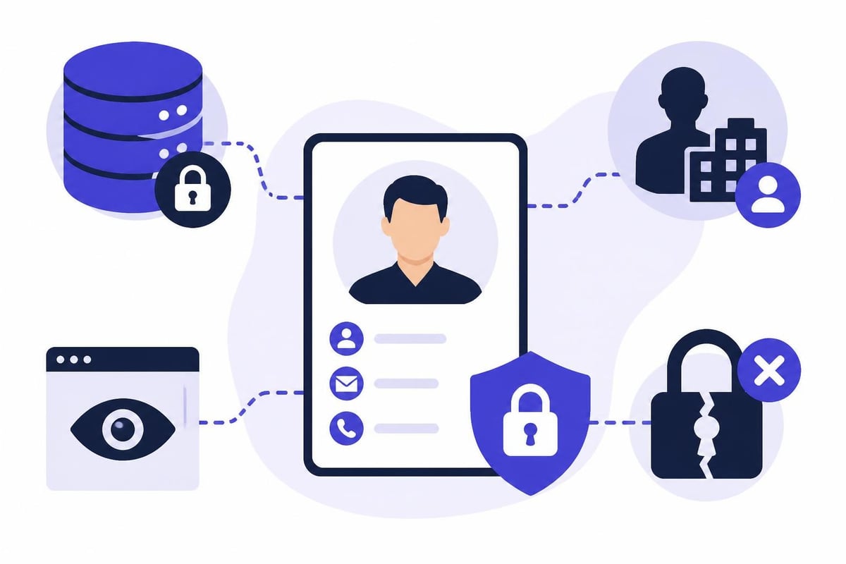 Privacy vulnerabilities in traditional digital cards
