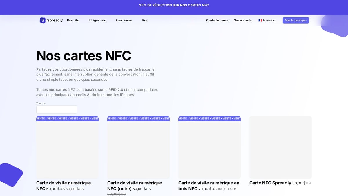 Guide Créatif 2026 : Cartes De Visite À Imprimer Facilement - Les alternatives numériques : cartes de visite digitales avec Spreadly