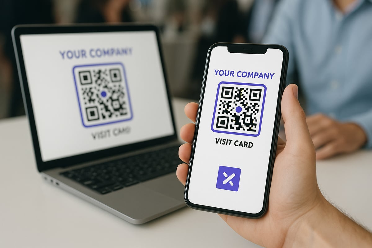 Design-Tipps und Best Practices für QR Code Visitenkarten