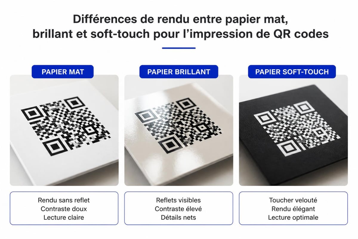 Comparaison matériaux cartes