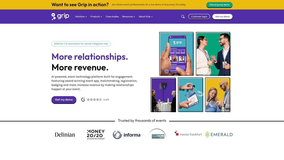 7 Essential Event Networking Solutions for 2025 Success - Grip