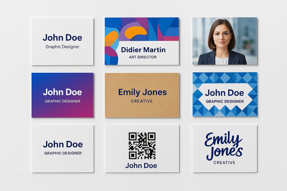 8 Idées de fond carte de visite originales pour 2025