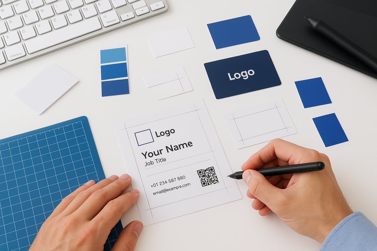 Étapes pour Concevoir une Carte de Visite aux Bonnes Mesures