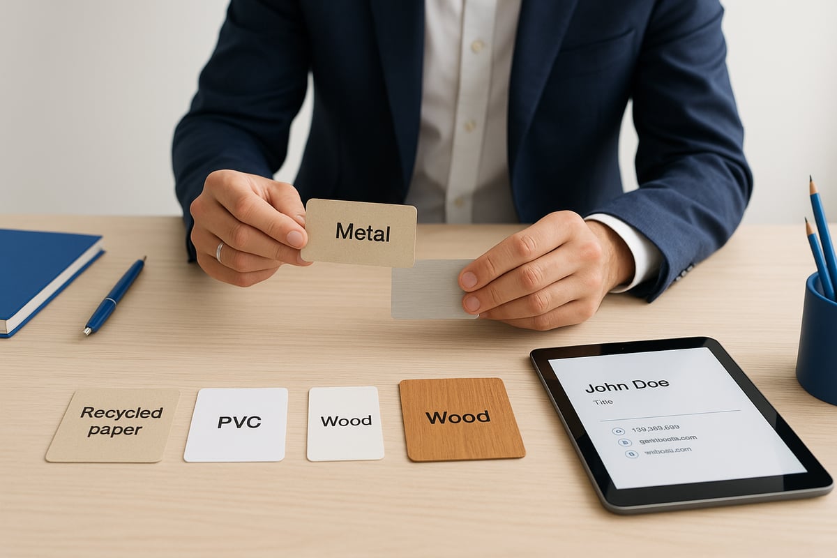 Les Facteurs qui Influencent le Prix des Cartes de Visite