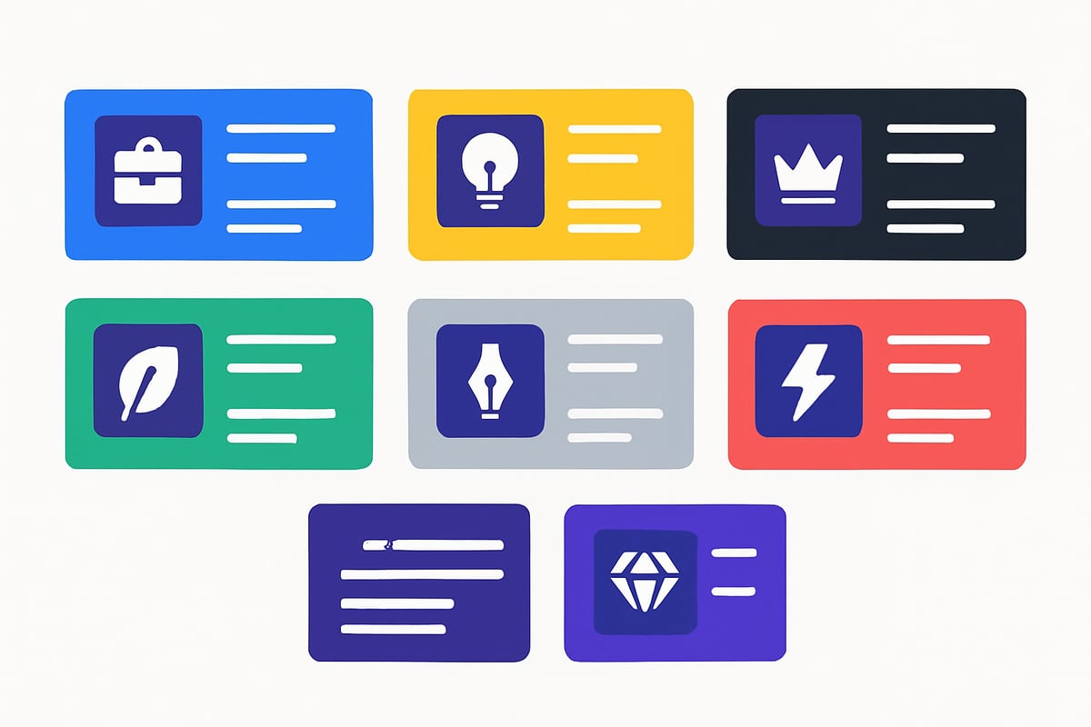 7 Trending Business Card Colors for 2025