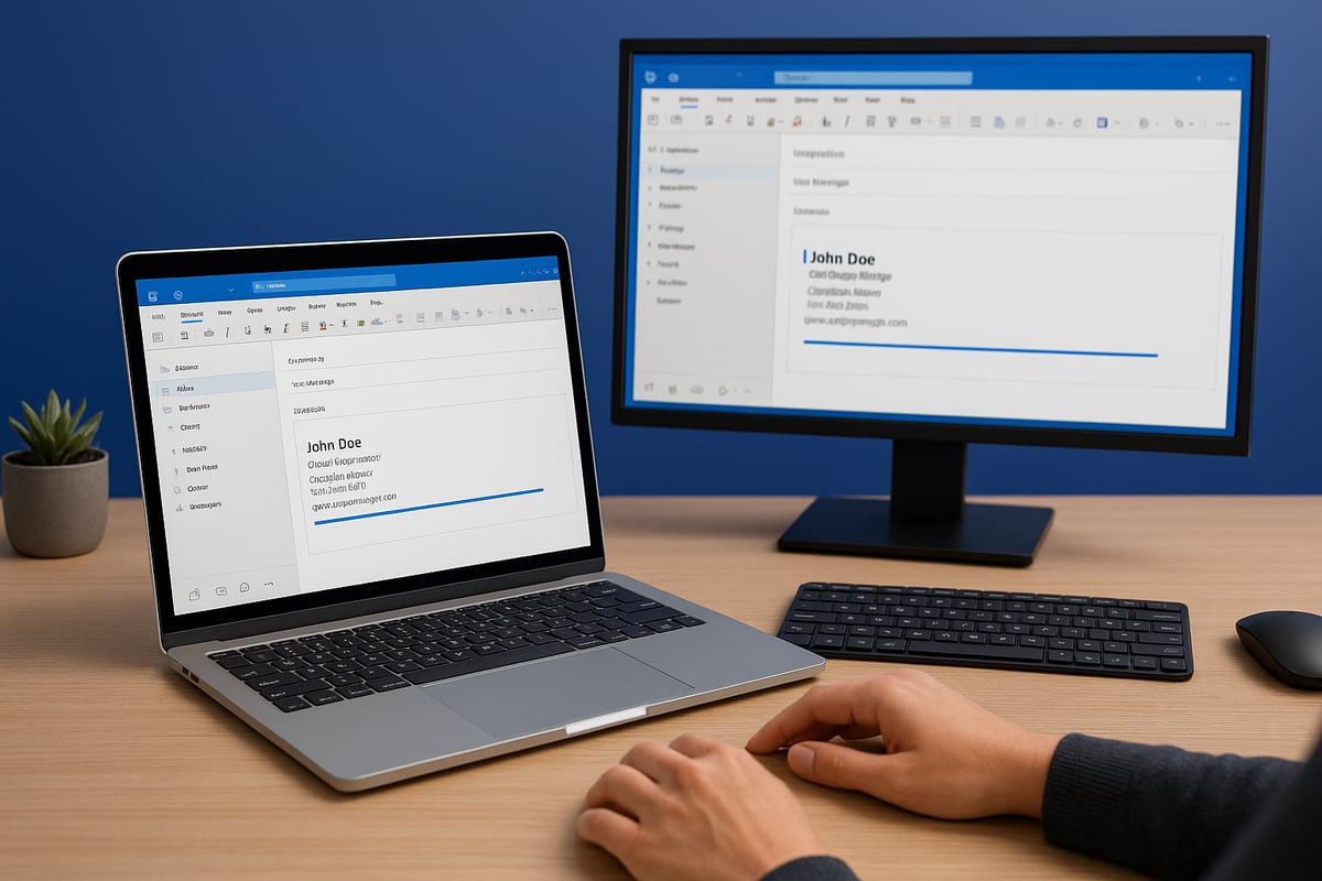 Schritt-für-Schritt: Outlook-Signatur erstellen und einrichten