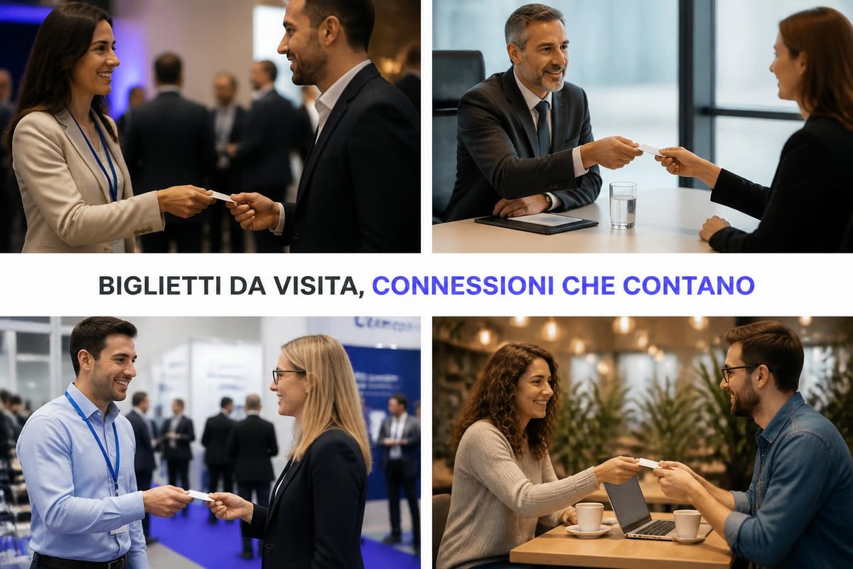 Contesti di utilizzo dei biglietti da visita